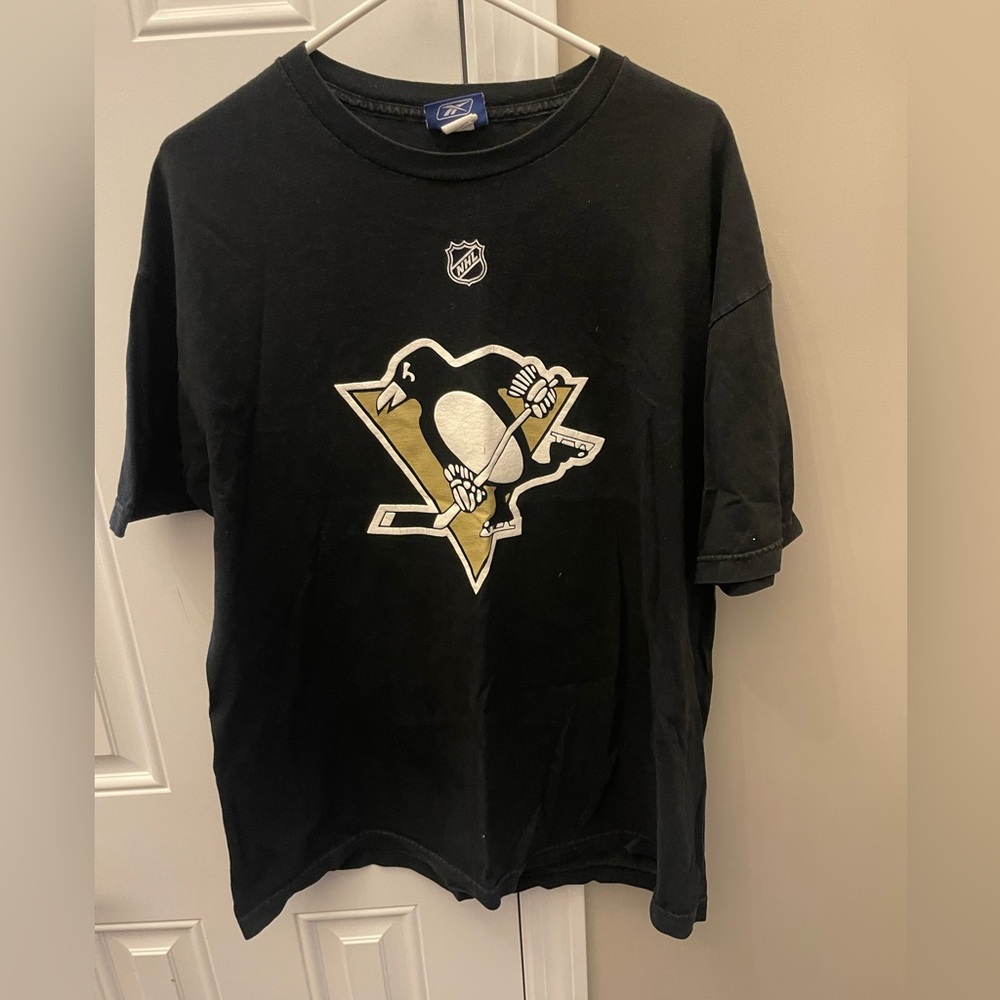 Vintage NHL Mario Lemieux Pittsburgh Penguins T-Shirt. Size XL. Great condition